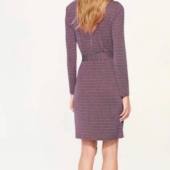 Tory Burch Size M long sleeve mini dress with Link Pattern - Picture 3 of 3